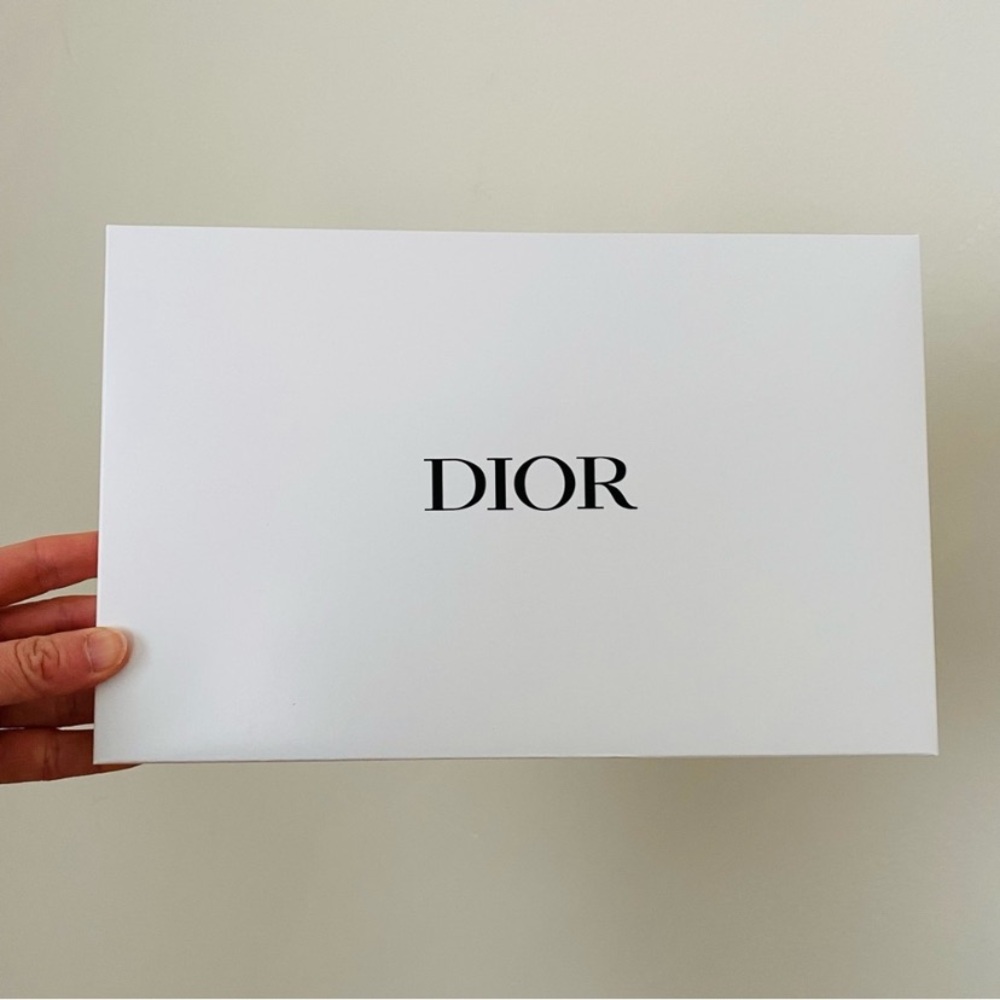 Brand New Christian Dior Black White Paris Map Print Cosmetic Bag Makeup Pouch - Picture 11 of 12